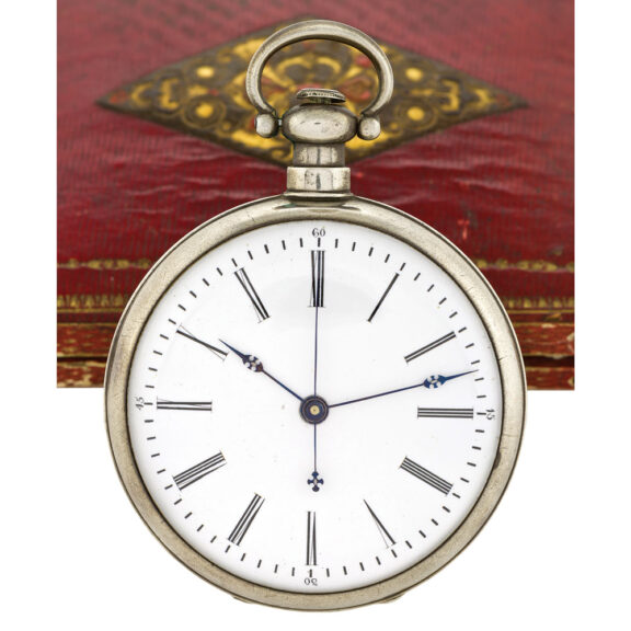 BA2340 - 1 Swiss centre seconds duplex for the Chinese market Circa 1860