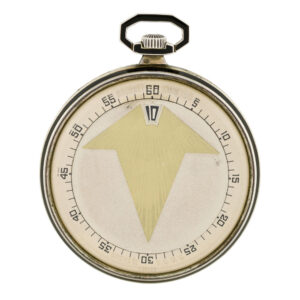 French wandering digital jumping hours watch Circa 1925