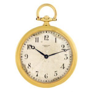 Elegant French 18 carat gold lever dress watch Circa 1920