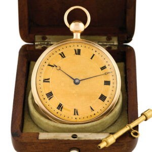Swiss quarter repeating musical cylinder watch Circa 1820