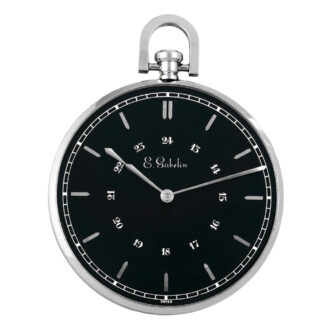 Swiss stainless steel Staybrite lever with 24 hour dial Circa 1935