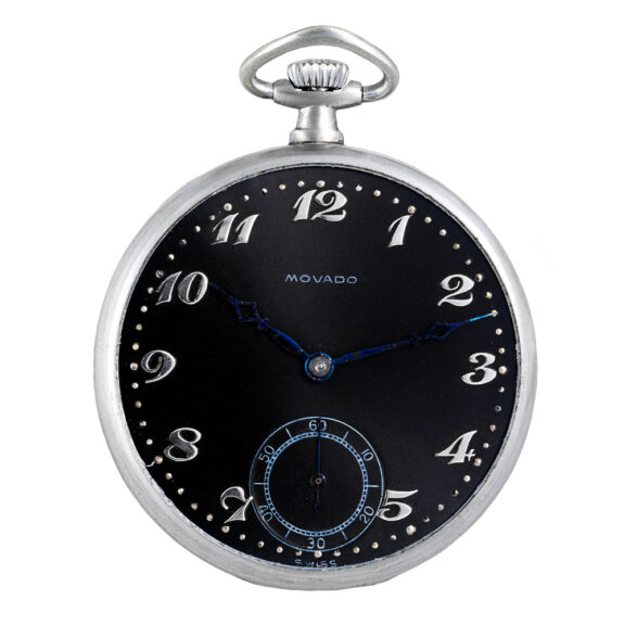 Swiss white metal Grisite open faced lever watch Circa 1925