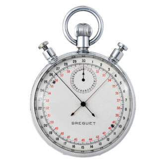 Swiss split-seconds lever chronograph stopwatch Circa 1950