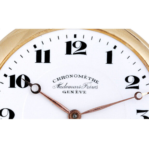 Swiss gold open faced keyless lever pocket watch Circa 1915 Swiss gold open faced keyless lever pocket watch Circa 1915