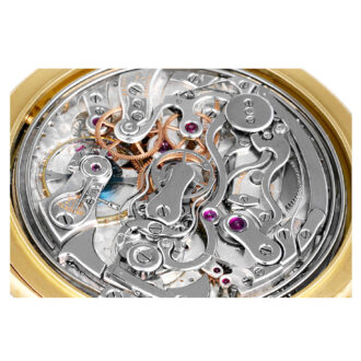 Swiss gold complicated astronomic lever dress watch Circa 1963