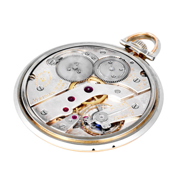 Swiss lever watch with digital triple date calendar Circa 1936 Swiss lever watch with digital triple date calendar Circa 1936