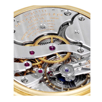 Swiss gold lever World Time dress watch with long chain Circa 1964