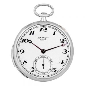 Swiss platinum minute repeating lever dress watch Circa 1915