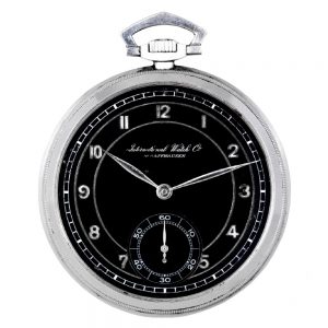 Elegant Swiss Staybrite stainless steel lever dress watch Circa 1939