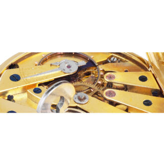 Rare French 18K gold keyless chronometer Circa 1840