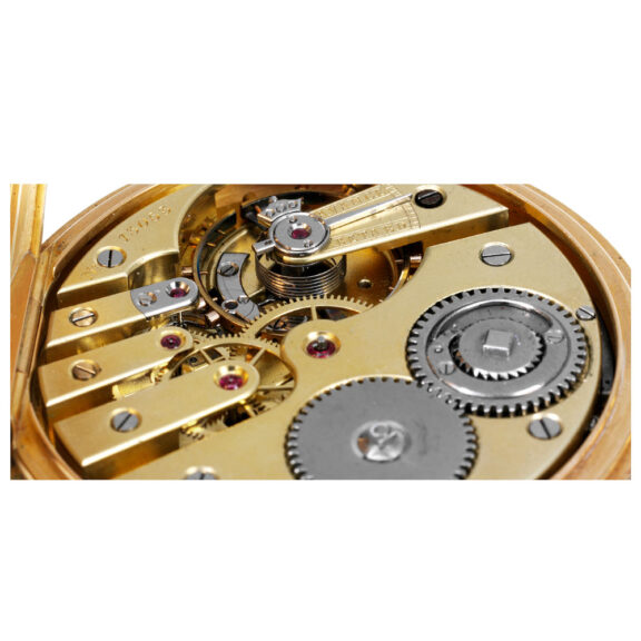 Swiss rose gold open faced lever pocket chronometer Circa 1884 Swiss rose gold open faced lever pocket chronometer Circa 1884