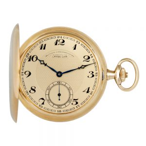 German gold hunting cased keyless lever watch Circa 1930