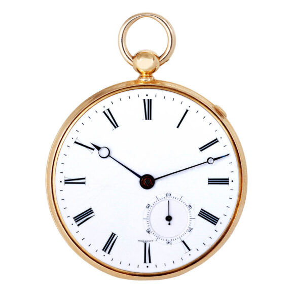 French gold and silver quarter repeating cylinder watch Circa 1826