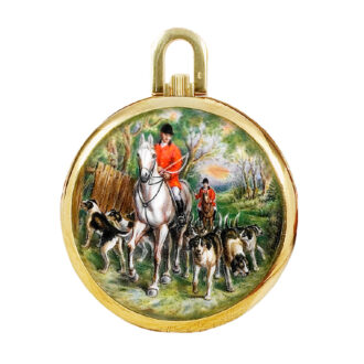 Swiss gold open faced keyless lever pocket watch Circa 1977