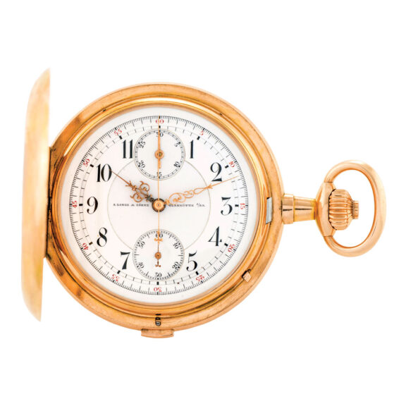 German chronograph with 30-minute register Circa 1915