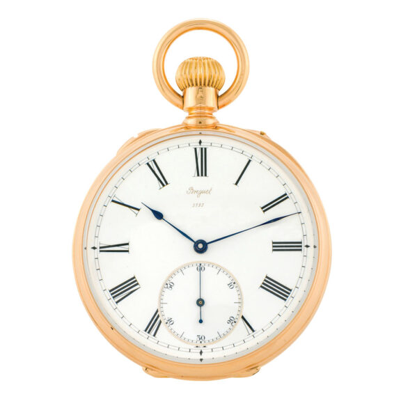 Rare French 18K rose gold detent chronometer Circa 1881