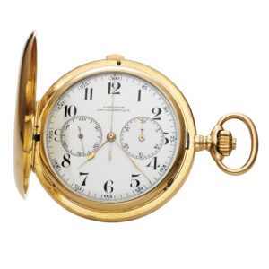 Compagnie des Montres Longines, Francillon S.A. or simply Longines is a Swiss luxury watchmaker based in Saint-Imier, Switzerland. Founded by Auguste Agassiz in 1832. Auguste had two partners, lawyers Henri Raiguel and Florian Morel. The company's original name was Raiguel Jeune & Cie. By 1846, Raigeul and Morel had retired from the watchmaking industry, leaving Agassiz as the sole head of the company. Several years later, Agassiz brought his nephew, trained economist Ernest Francillon, into the business. Francillon was the mastermind behind several impressive innovations that would distinguish the company from its competitors. Later, when Agassiz started suffering from ill health, he passed leadership to Francillon. Under Francillon, the company began segueing out of the établissage system and moved towards more modern production methods. Francillon solidified his firm’s progression to mass production in 1867 by establishing his first factory in southern St. Imier known locally as Les Longines (long meadows), which gave rise to the Longines name. To help his efforts to improve the production at Longines further, Francillon brought on Jacques David, a talented engineer. He appointed him as Technical Director and put him in charge of the new factory. Francillon sent Jacques David to the 1876 World’s Fair in Philadelphia to gather new ideas and strategies from American watchmakers. Upon returning, David wrote a 108-page report detailing what he learned during his trip. The report is considered one of the most significant documents in watchmaking history, detailing the inner workings of American watch factories. In his analysis, David concluded the Swiss watchmaking industry needed to change significantly to keep pace with its American competitors. In 1878, Longines developed its first chronograph movement, the 20H, a mono-pusher chronograph, in which all three chronograph functions (start, stop and reset) were controlled through the crown. With this movement, Longines could produce stopwatches suitable for precise timing in professional events. By 1880, Longines was known for the quality and precision of its timepieces, that year Francillon trademarked the Longines name and its winged hourglass logo in 1889. It is the oldest unchanged active trademark registered with the World Intellectual Property Organization (WIPO). By 1886, Longines had established itself as a primary supplier of timing equipment for most New York sporting officials. The company has been a subsidiary of the Swiss Swatch Group and its predecessors since 1983. Source: httpss://en.wikipedia.org/wiki/Longines