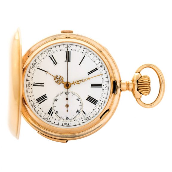 Swiss chronograph made for the Russian market Circa 1910