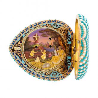 Important Swiss heart-shaped repeating musical automaton Circa 1820 Important Swiss heart-shaped repeating musical automaton Circa 1820