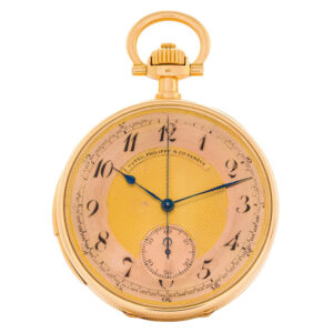 Swiss rose gold minute repeating chronograph Circa 1905