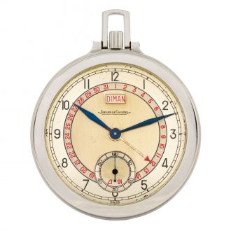 Swiss staybrite stainless steel keyless lever dress watch Circa 1935