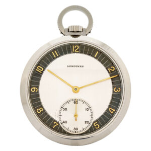 Elegant Swiss staybrite stainless steel lever dress watch Circa 1940