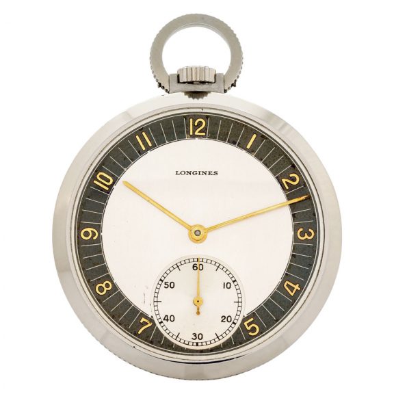 Elegant Swiss staybrite stainless steel lever dress watch Circa 1940