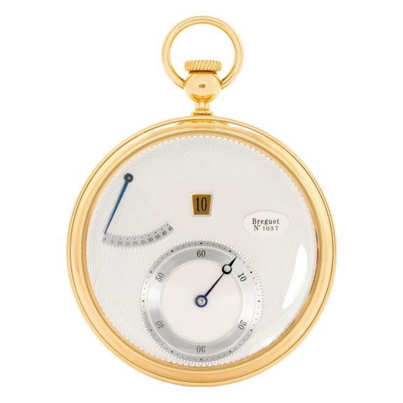 Extremely rare Swiss gold self-winding lever watch Circa 1995