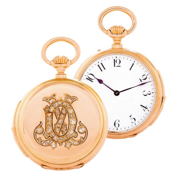 Swiss quarter repeating keyless lever pocket watch Circa 1900 Swiss quarter repeating keyless lever pocket watch Circa 1900
