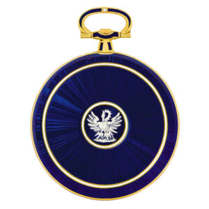Swiss/French gold and enamel keyless dress watch Circa 1910