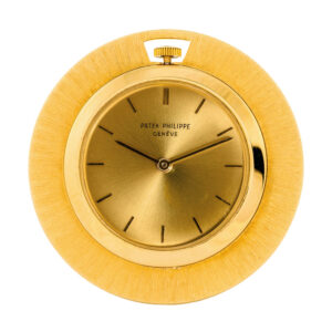 Elegant Swiss rose gold keyless lever pendant watch Circa 1963