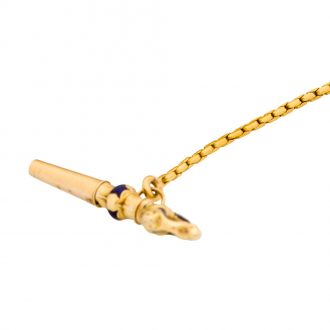 Fine French 18 carat gold repeating cylinder watch Circa 1810