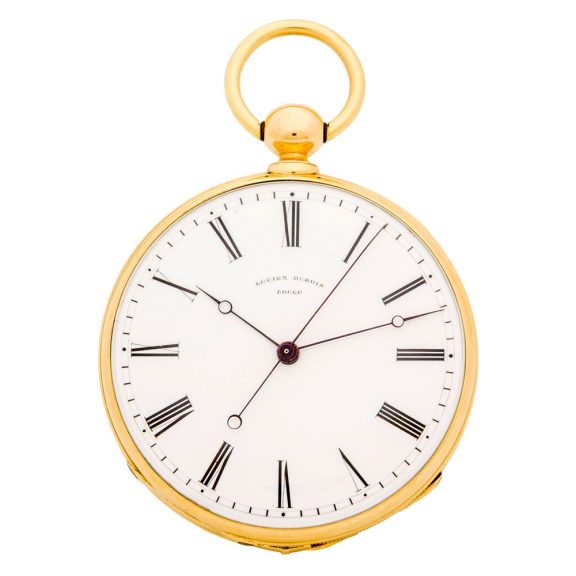 Swiss gold independent center seconds watch Circa 1850