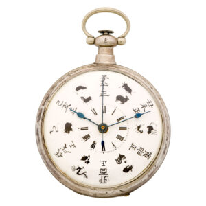 Swiss silver lever watch made for the Chinese market Circa 1875