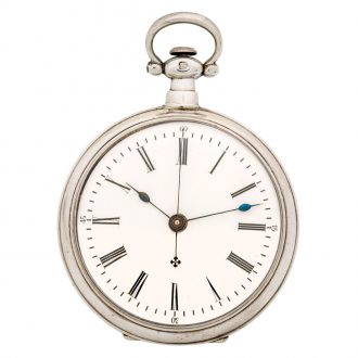 Swiss silver lever watch made for the Chinese market Circa 1870