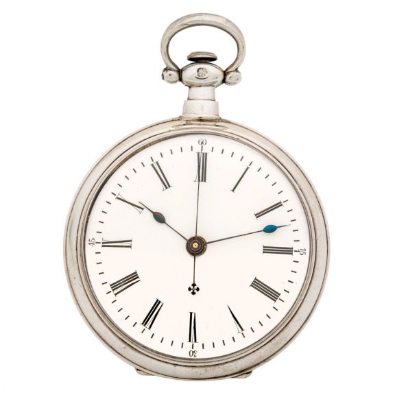 Swiss silver lever watch made for the Chinese market Circa 1870
