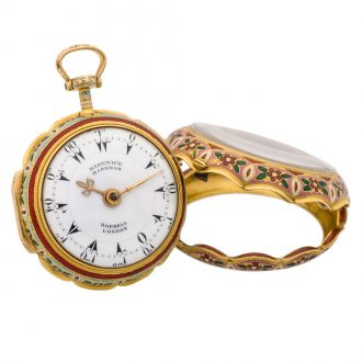 English gold watch made for the Islamic market Circa 1813