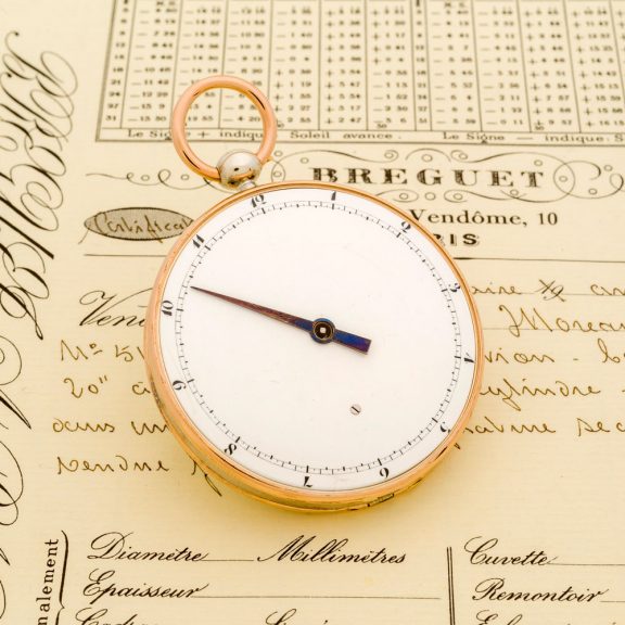 Large French silver and rose gold souscription watch Circa 1800 Large French silver and rose gold souscription watch Circa 1800