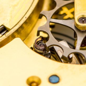 Large French silver and rose gold souscription watch Circa 1800