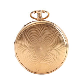 French 14 carat gold repeating verge watch Circa 1800-1830 French 14 carat gold repeating verge watch Circa 1800-1830