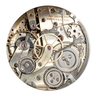 Chronograph with jump quarter sec and register Circa 1875-1900