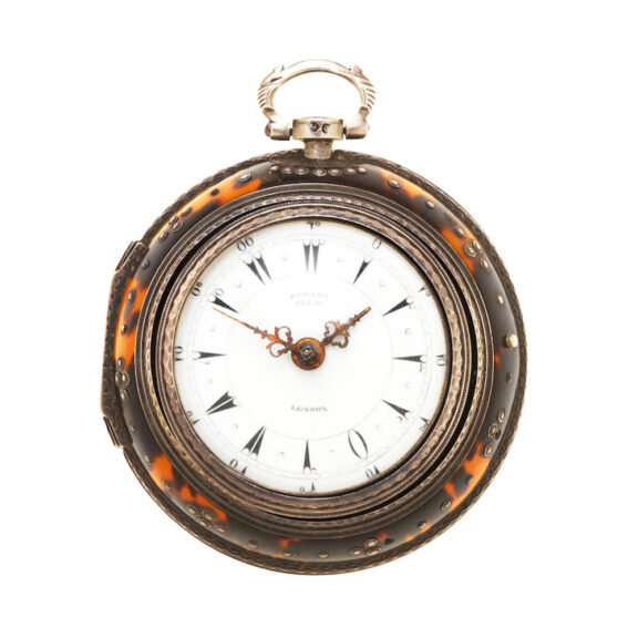 English silver pocket watch for the Turkish market Circa 1855