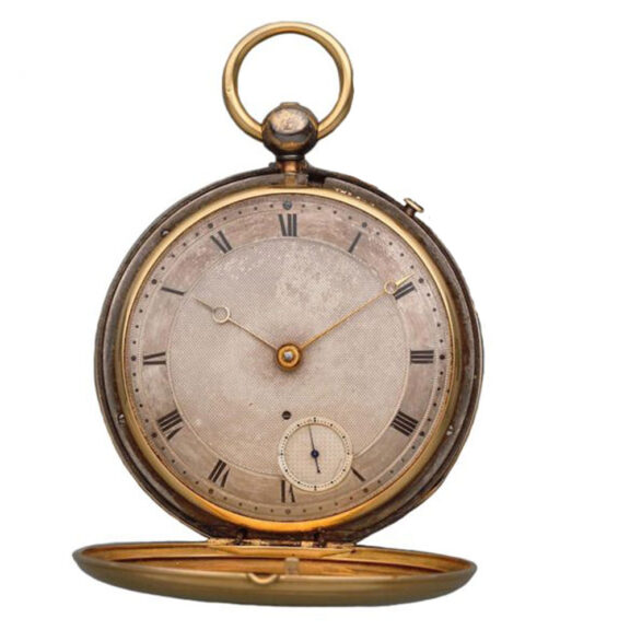 Fine and rare French quarter repeating lever watch Circa 1820