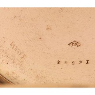 A fine French gold quarter repeating musical cylinder Circa 1830