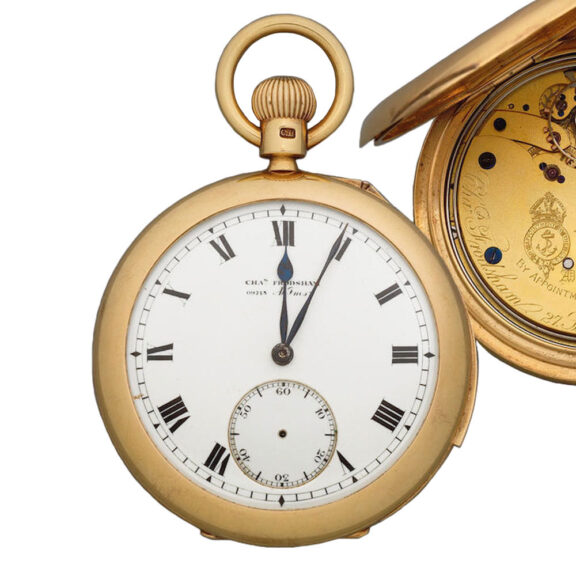 An English gold minute repeating lever pocket watch Circa 1933 An English gold minute repeating lever pocket watch Circa 1933