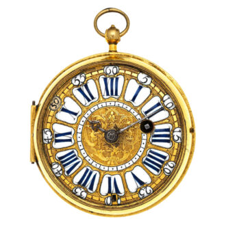 A French gilt verge consular cased pocket watch Circa 1740