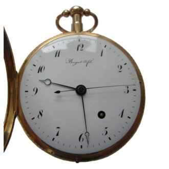 French gold quarter repeater with unusual escapement Circa 1840