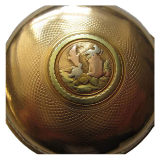 A Belgian gold consular cased verge pocket watch Circa 1770
