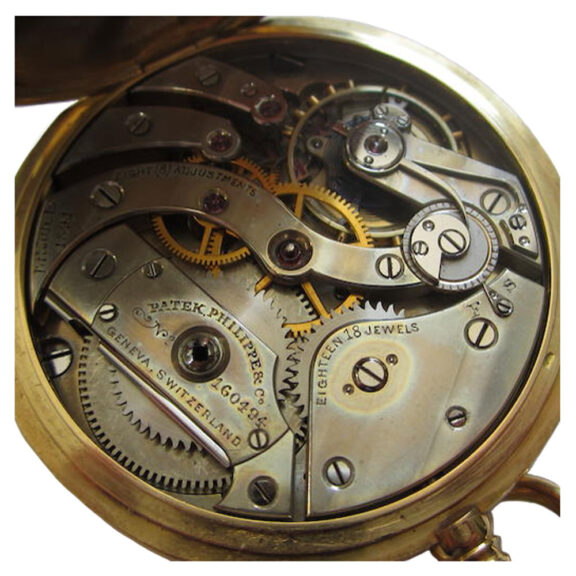 A Swiss 18 carat gold open face lever pocket watch Circa 1910 A Swiss 18 carat gold open face lever pocket watch Circa 1910