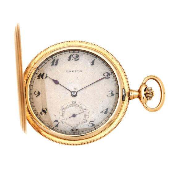 Swiss 14k gold hunting cased lever pocket watch Circa 1910